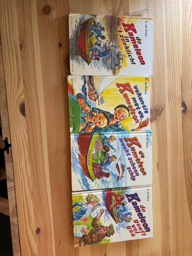 De Kameleon Boeken - H. de Roos (4 stuks), Boeken, Ophalen of Verzenden, Gelezen, Fictie algemeen