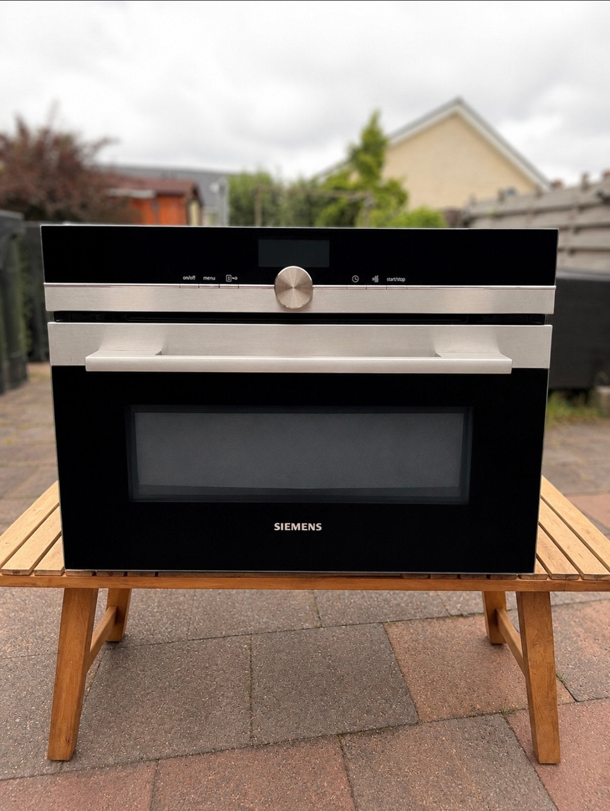 Siemens iQ700 CM636GBS1 Combi-oven + Magnetron | Nette staat, Witgoed en Apparatuur, Ovens, Zo goed als nieuw, Inbouw, Combi-oven