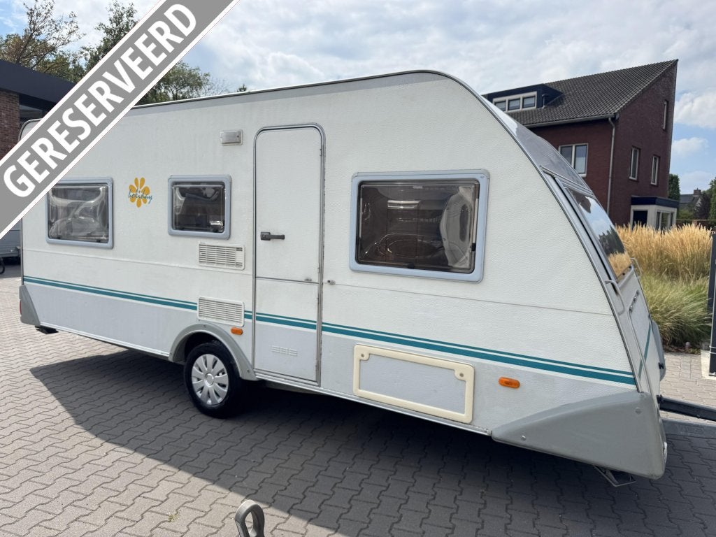 Eifelland Holiday 500 TKM / 6 persoons / voortent, Overige typen, Schokbreker, Bedrijf, Treinzit