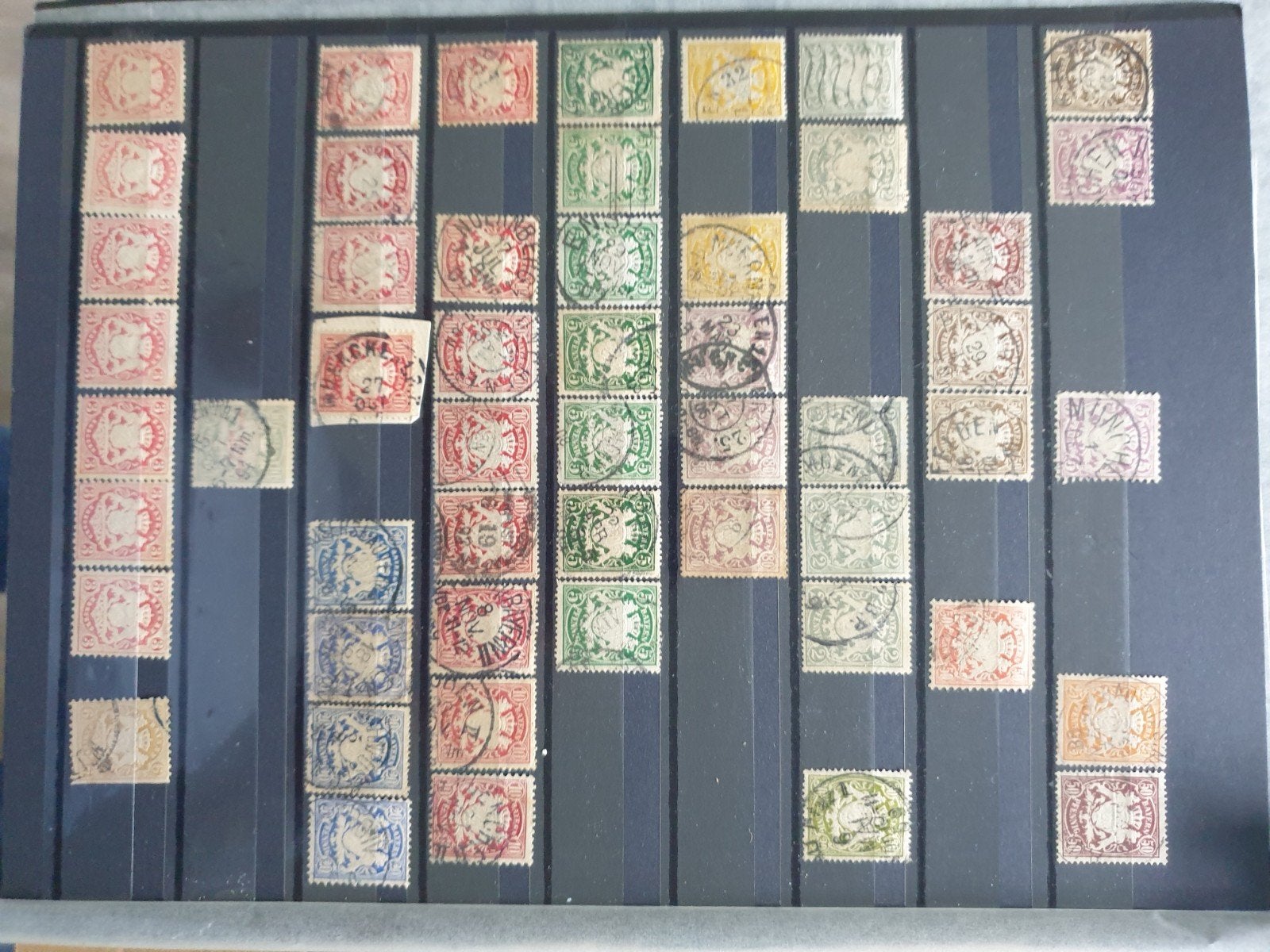 Duitsland Bayern klassieke verzameling postzegels uitzoeker, Postzegels en Munten, Ophalen of Verzenden, Duitse Keizerrijk