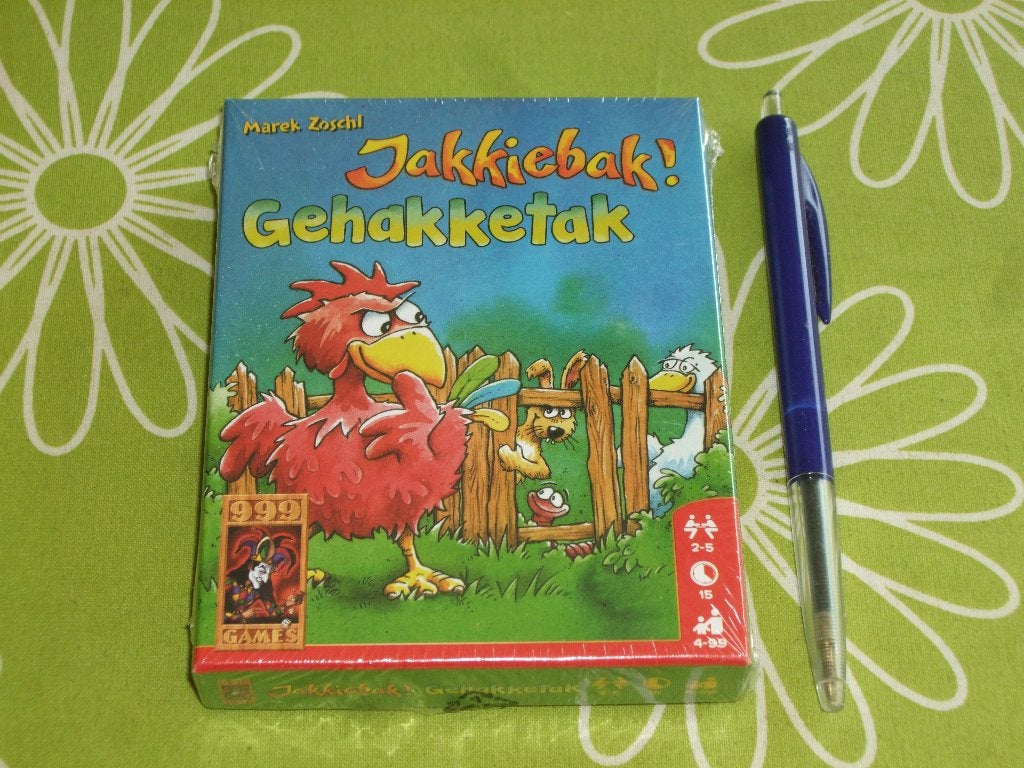 Nieuw in seal: Jakkiebak Gehakketak -een vrolijk reactiespel, Vijf spelers of meer, Ophalen of Verzenden, Nieuw
