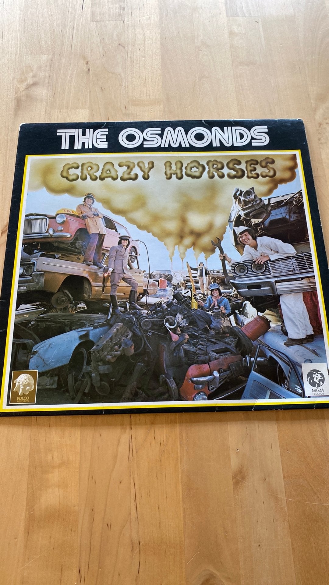Vinyl lp the Osmonds - Crazy horses, Ophalen of Verzenden, Zo goed als nieuw, 12 inch, Poprock