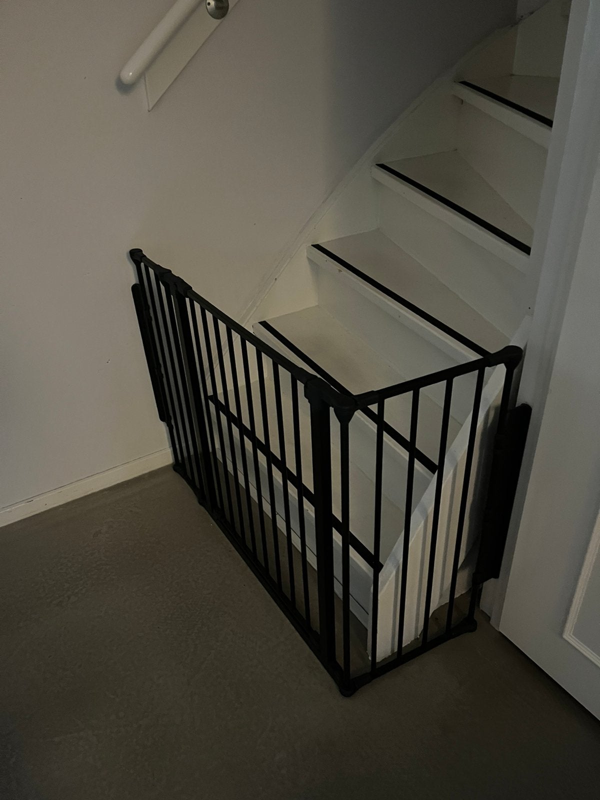 Babydan traphekje, Kinderen en Baby's, Traphekjes, Ophalen, Zo goed als nieuw, Klemhekje, Metaal of IJzer