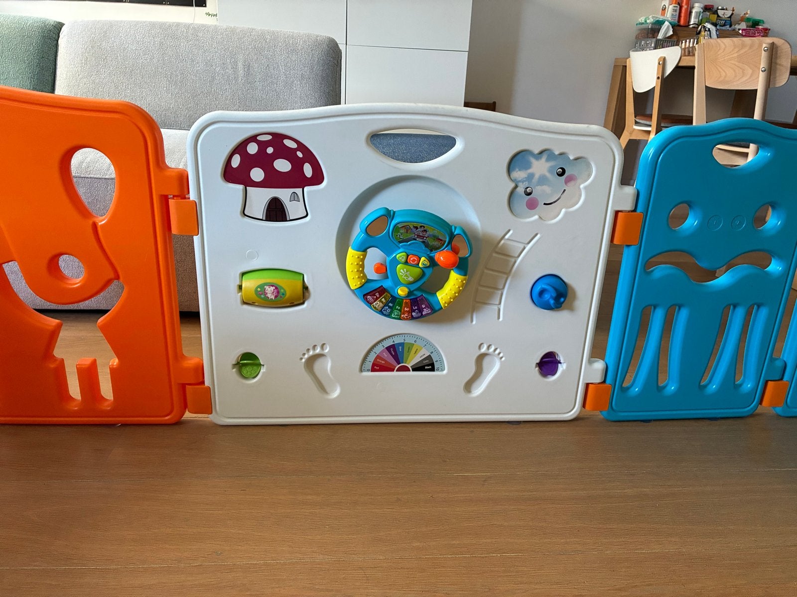 Baby box/speelhek met speelpaneel, Ophalen, Gebruikt, Rechthoekig