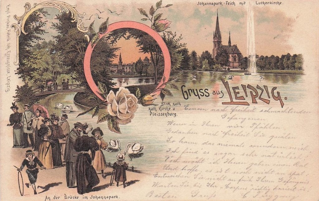 702-368-037 Leipzig, Verzenden, Voor 1920, Duitsland