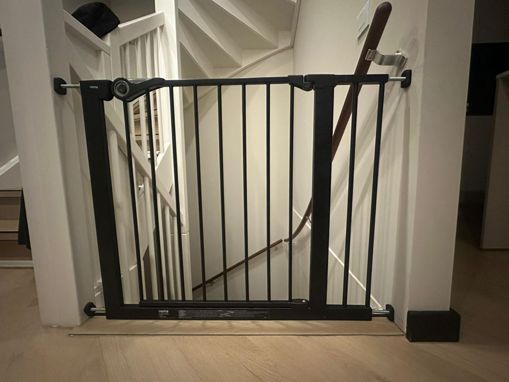 QTraphek Noma Pressure/Easy Fit Zwart 75-82cm inc verlenging, Ophalen of Verzenden, Metaal of IJzer, 100 tot 115 cm, Klemhekje