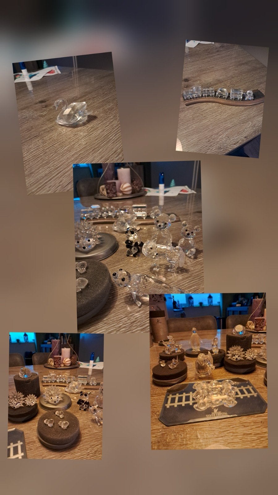 Grote collectie Swarovski kristallen beeldjes, Ophalen, Zo goed als nieuw