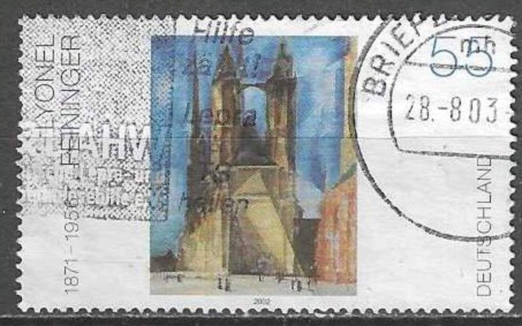 Duitsland 2002 - Yvert 2122 - Schilderijen (ST), Verzenden, BRD, Gestempeld