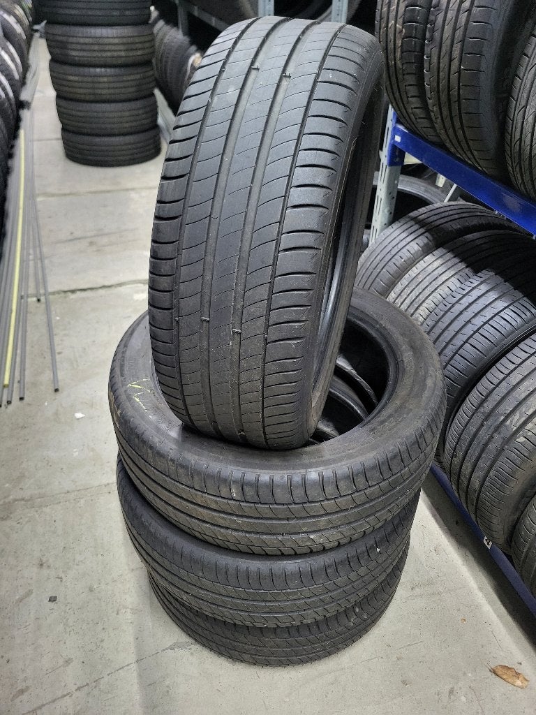 4 x 225/50/18 Michelin Primacy 3 6mm profiel 200,- ALL IN!, 18 inch, Gebruikt, Michelin France, Ophalen of Verzenden