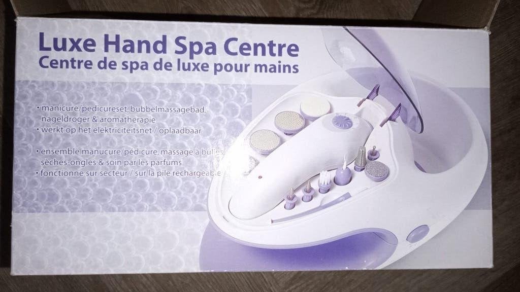luxe hand spa centre, Ophalen of Verzenden, Gebruikt, Hand- en Voetverzorging