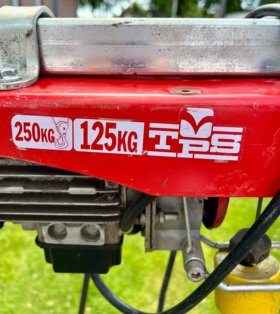 Elektrische takel 250kg - TPS, Ophalen, Gebruikt, Elektrisch