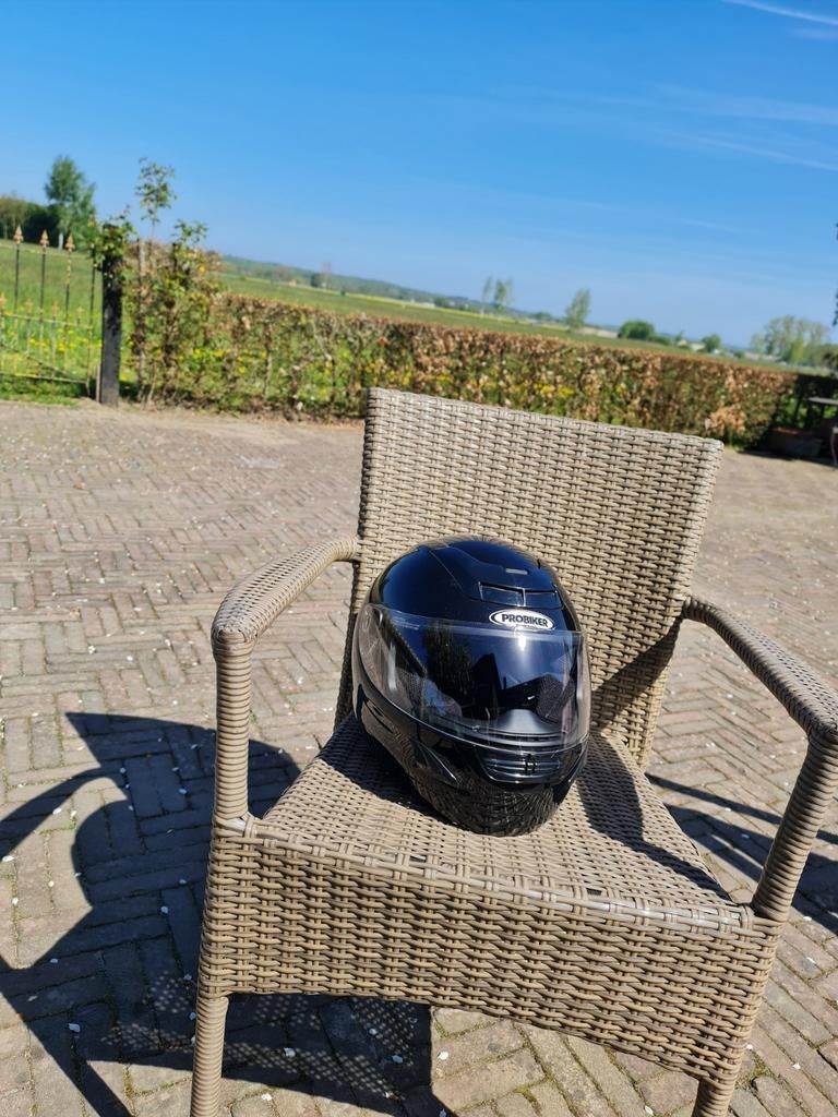 Zwarte helm Probiker M 58 cm, Ophalen