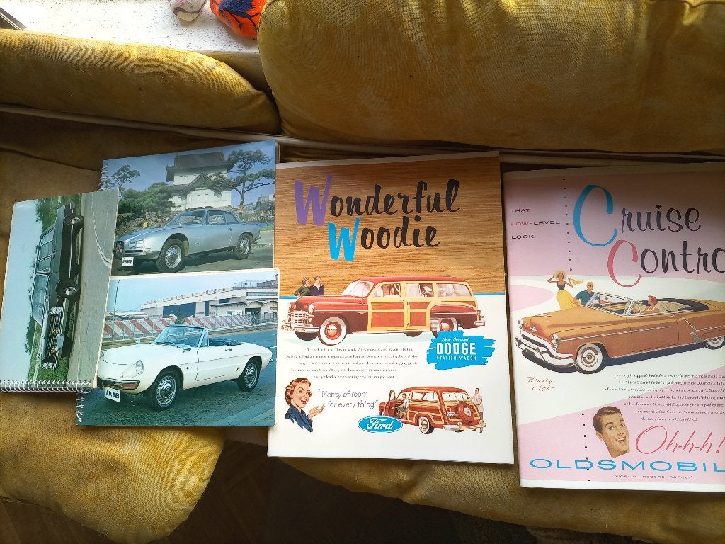 Schriften en tekenblokken vintage, Ophalen of Verzenden