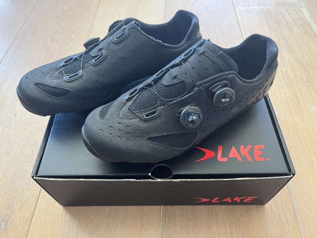 Prachtige LAKE MX 238-X mountainbike schoenen maat 45 WIDE, Ophalen of Verzenden, Gebruikt, Schoenen