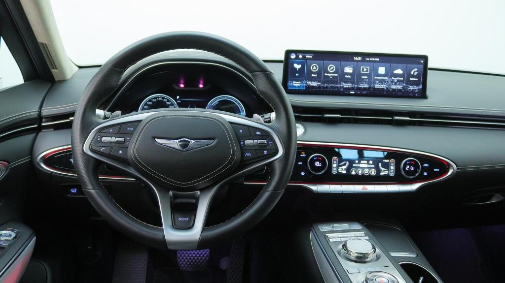 Genesis GV70 | Lexicon Audio | Nappa Leer | Panoramadak |, Auto's, Genesis, 12 maanden, 0 cilinders, Zwart, Overige kleuren
