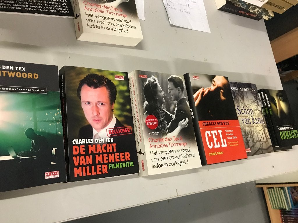 T.K. nog 7 boeken van Charles Den Tex zie actuele lijst, Boeken, Detectives, Ophalen of Verzenden, Gelezen, Charles den Tex