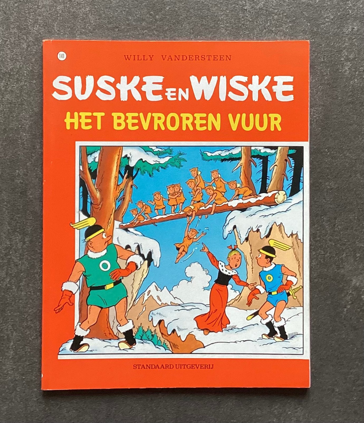 Suske en Wiske: Het Bevroren Vuur., Boeken, Stripboeken, Eén stripboek, Ophalen, Zo goed als nieuw