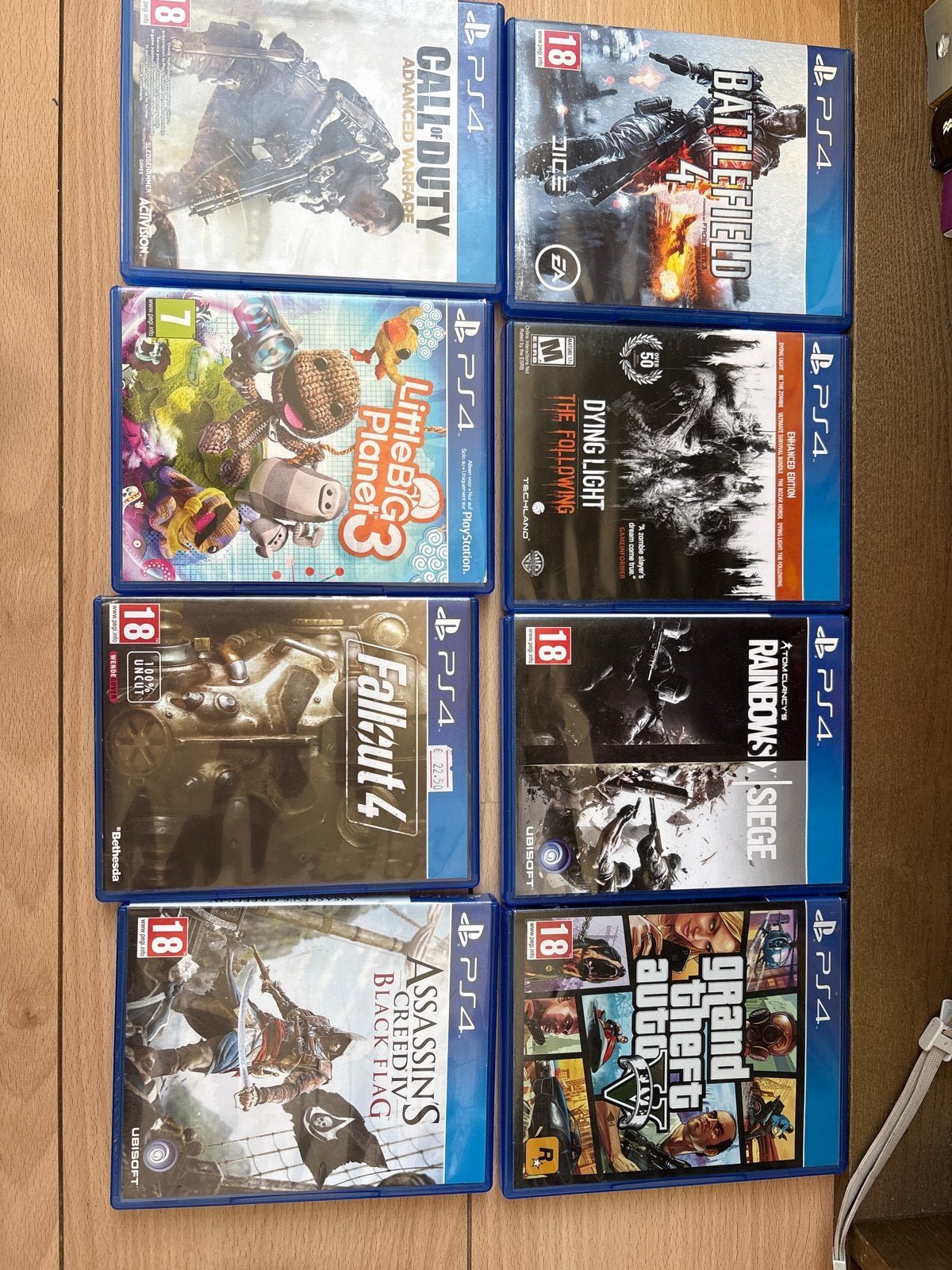 PlayStation 4 met 1 controller en 8 games, Ophalen of Verzenden, Met 1 controller, Original, 500 GB