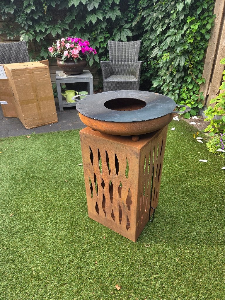 Plancha BBQ – ASH - Glow - Plancha barbecue met grillring, Ophalen, Zo goed als nieuw