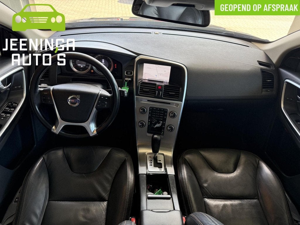 Volvo XC60 2.4D AWD Summum|Leer|Memory|Pano|Camera, Auto's, Volvo, Automaat, Euro 5, Gebruikt, Zwart