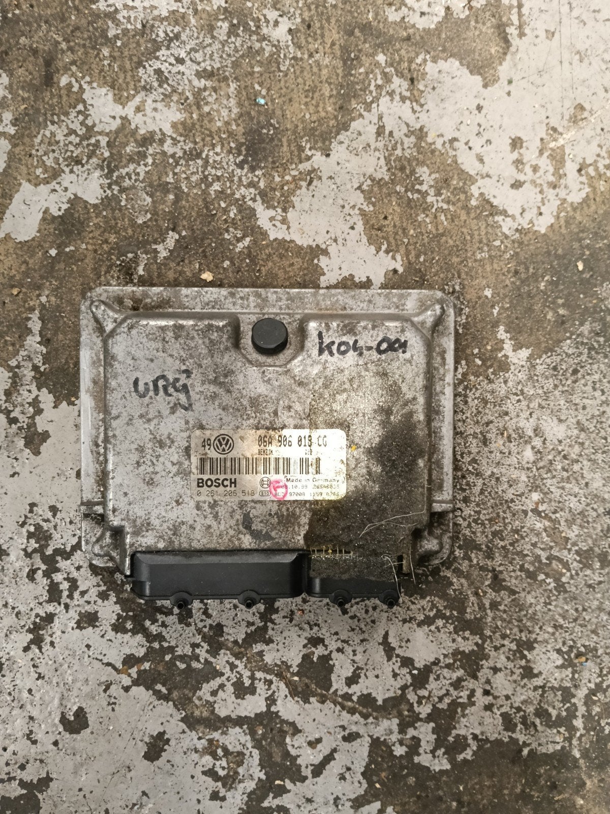 20vt AGU K04-001 Hybrid ECU 250pk sleutel vrij, Ophalen of Verzenden, Gebruikt, Audi