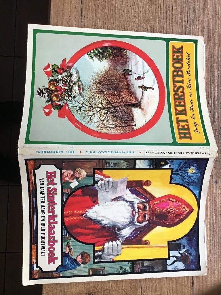 Dubbelboek Sint en Kerst door Jaap ter Haar/Rien Poortvliet, Ophalen of Verzenden, Gelezen, Rien Poortvliet, Prentenboek