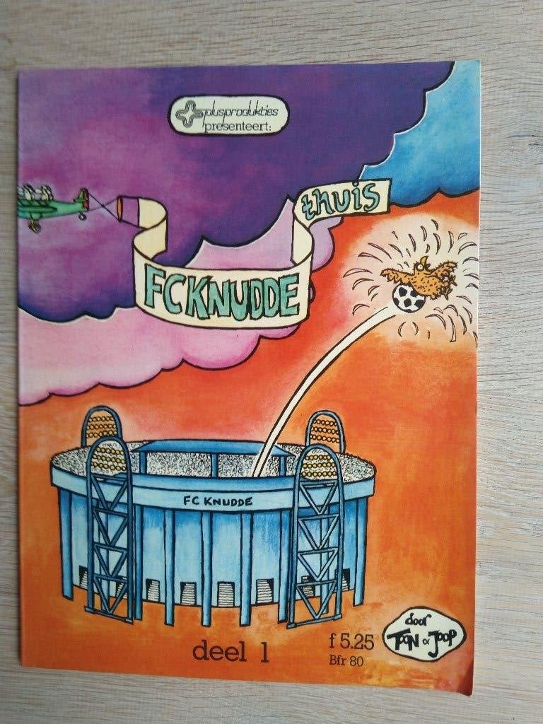 FC Knudde thuis - Toon van Driel, Gelezen, Eén stripboek, Ophalen of Verzenden, Toon van Driel
