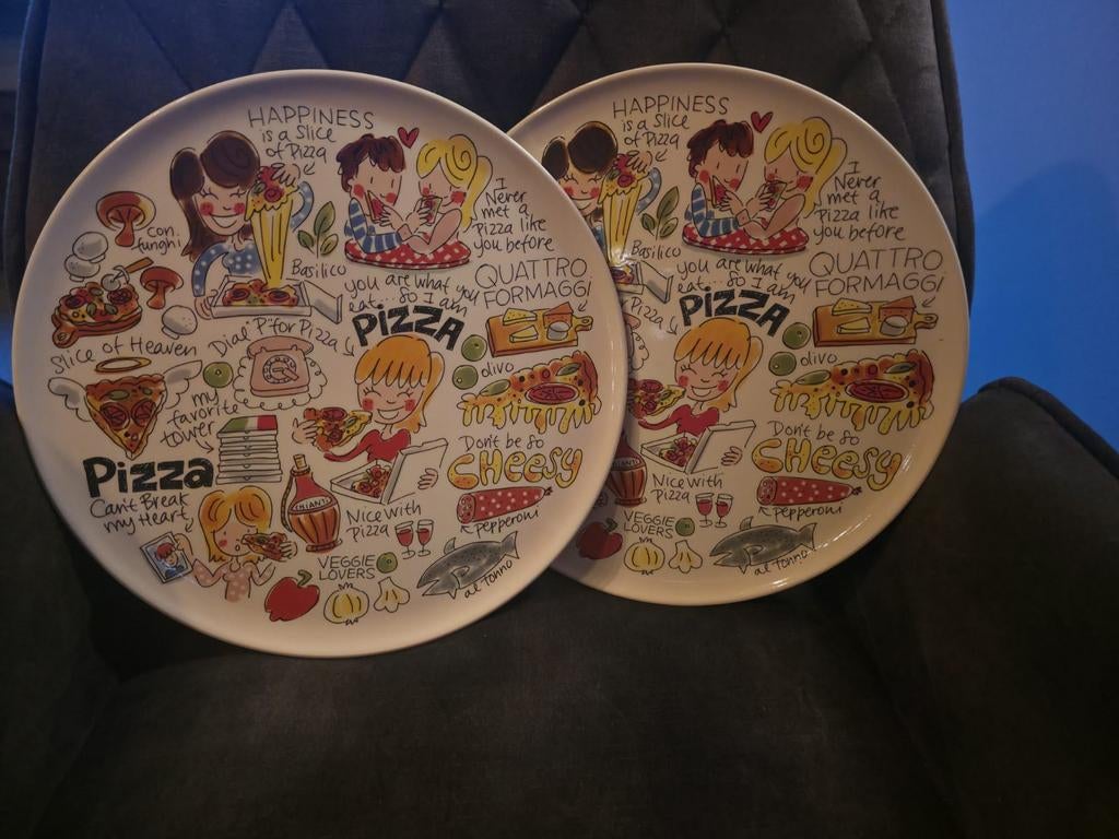 Blond Amsterdam Pizzaborden - Set van 2, Huis en Inrichting, Keuken | Servies, Ophalen