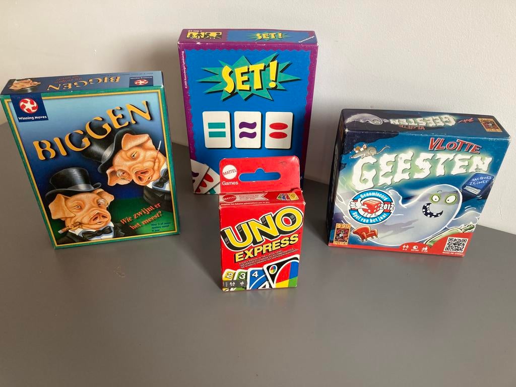 Set van 3 spelletjes samen of los te koop., Ophalen of Verzenden, Gebruikt