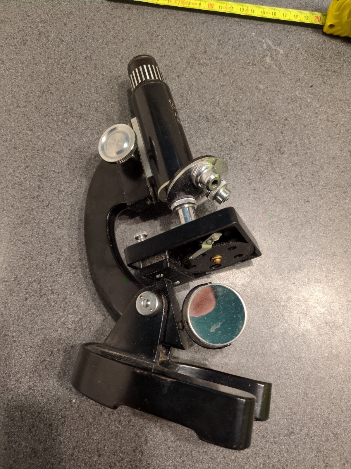 Vintage C.O.C. Zoom 900x Biologische Microscoop, Audio, Tv en Foto, Optische apparatuur | Microscopen, Ophalen of Verzenden, Gebruikt