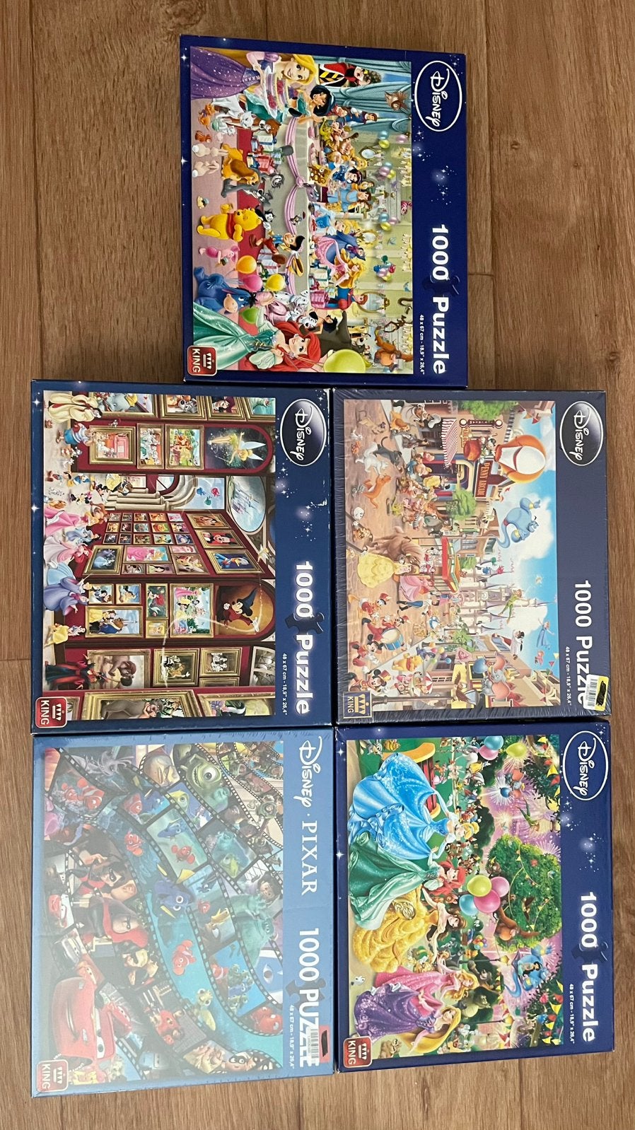 Disney puzzels!, Ophalen, 500 t/m 1500 stukjes, Zo goed als nieuw, Legpuzzel
