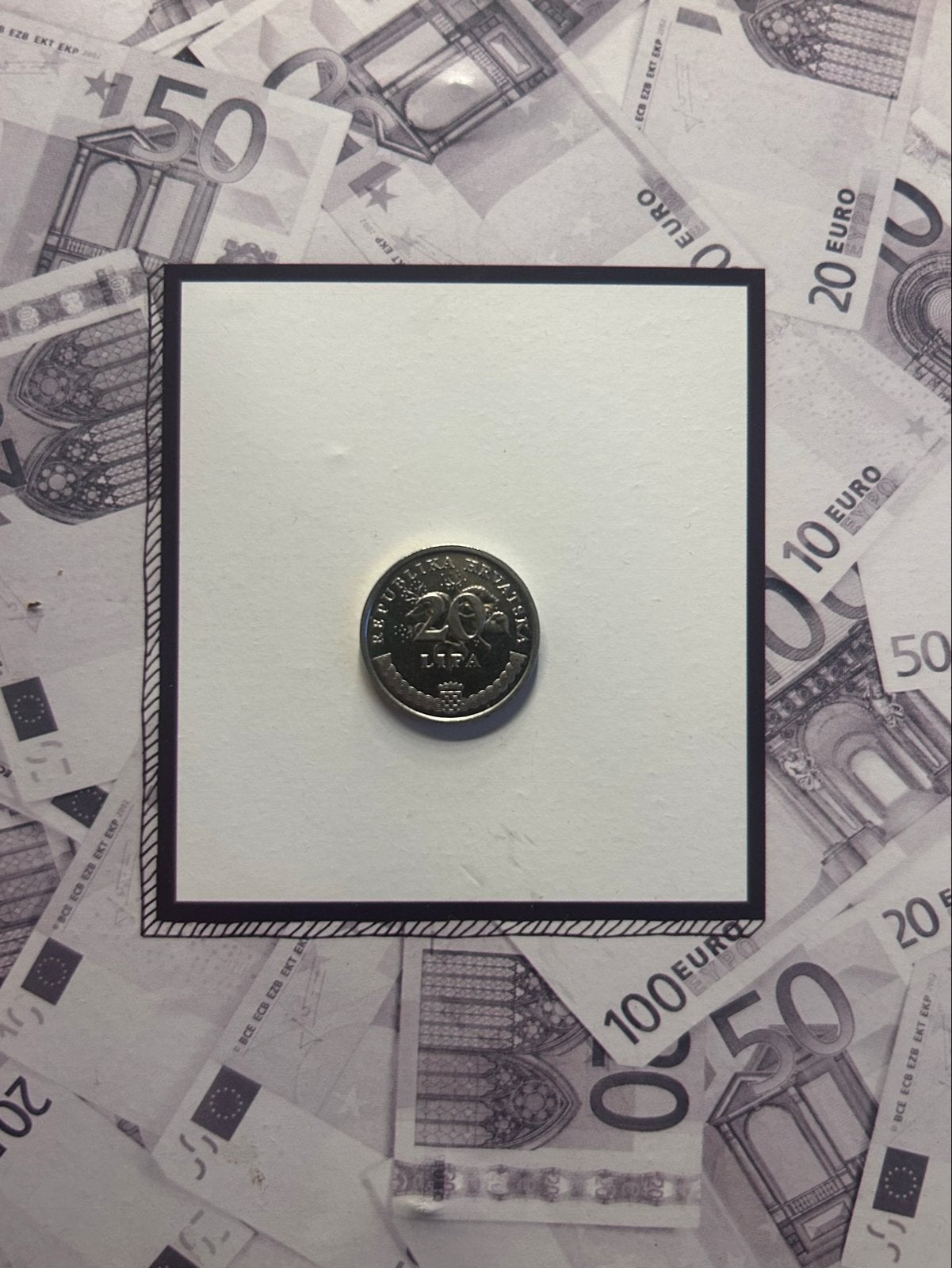 Zeldzame 20 Lipa munt - Nieuwstaat - Collectors item, Postzegels en Munten, Ophalen of Verzenden, Overige landen, Losse munt