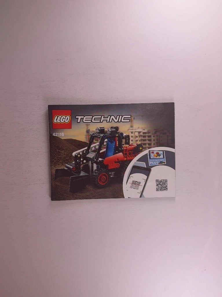 LEGO Technic 42116 (Instructions) Skid Steer Loader, Lego, Overige typen, Nieuw, Ophalen of Verzenden
