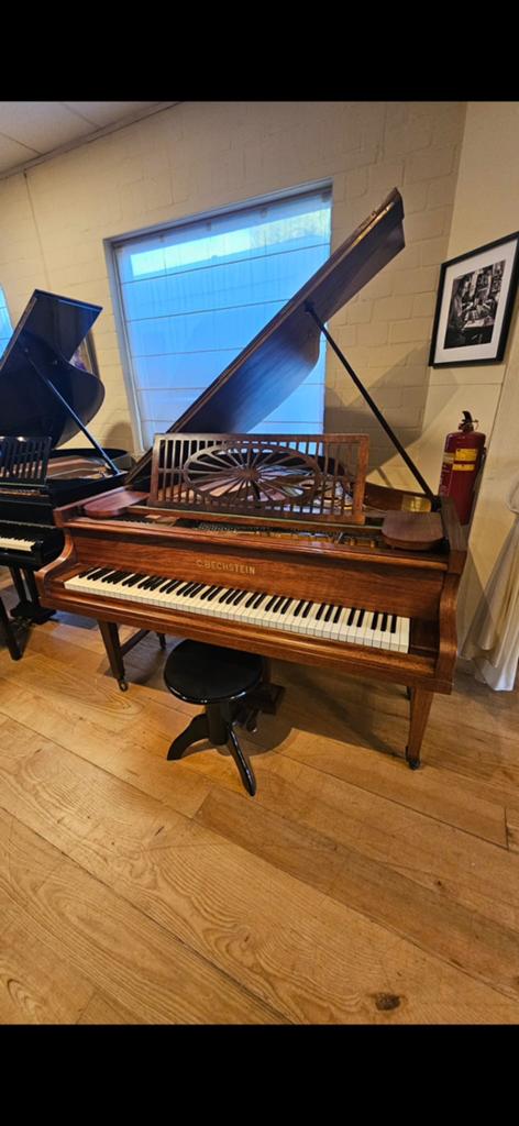 Bechstein vleugel, Ophalen of Verzenden, Gebruikt, Bruin, Vleugel