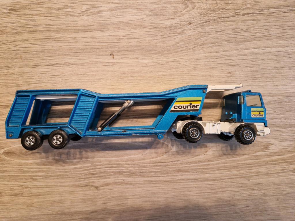 Matchbox K-10 Car Transporter 'Courier' (1980), Ophalen of Verzenden, Gebruikt, Bus of Vrachtwagen