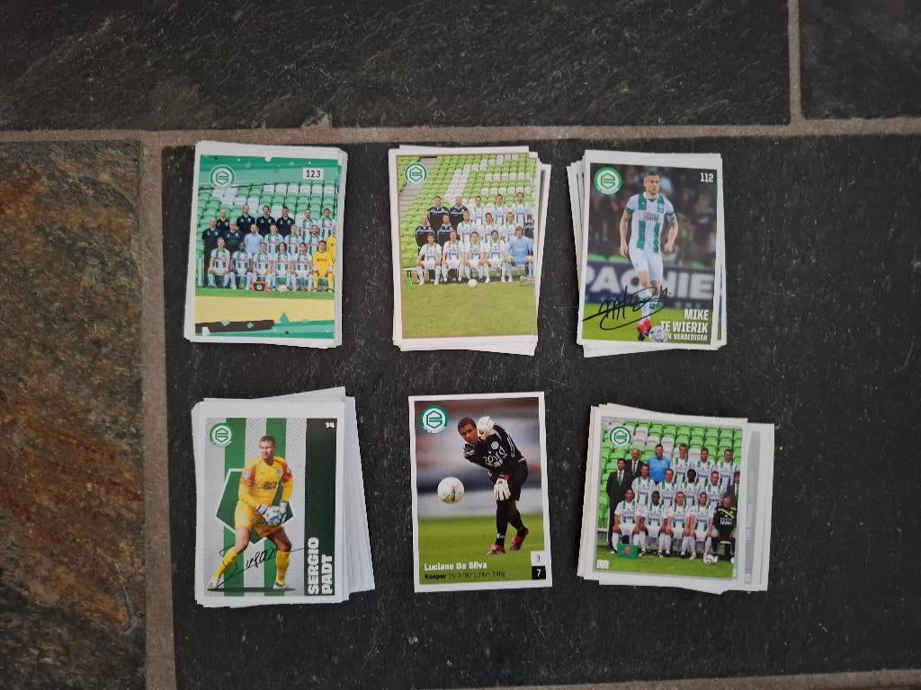 FC Groningen stickers, Verzamelen, Sportartikelen en Voetbal, Zo goed als nieuw, Poster, Plaatje of Sticker, Overige binnenlandse clubs