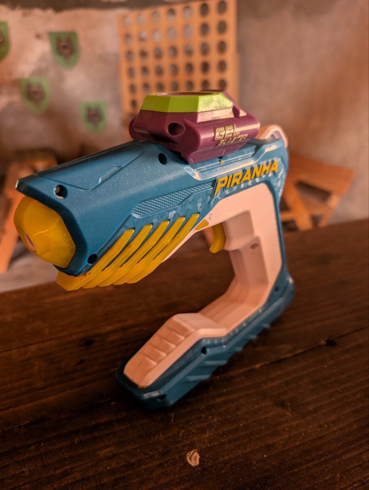 Gelblaster set voor verhuur - 20 Piranha markers, Ophalen of Verzenden, Zo goed als nieuw