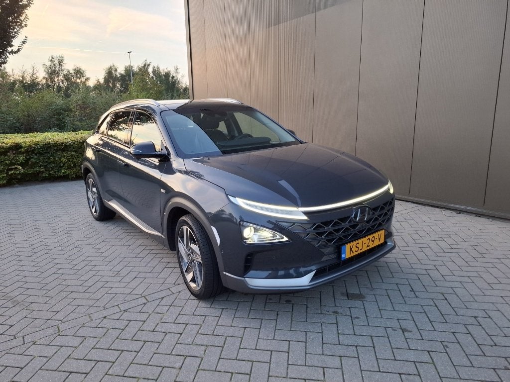 Hyundai NEXO FCEV Plus Pack 163pk FWD 2022 Blauw full option, Auto's, Euro 6, Blauw, Waterstof, 163 pk