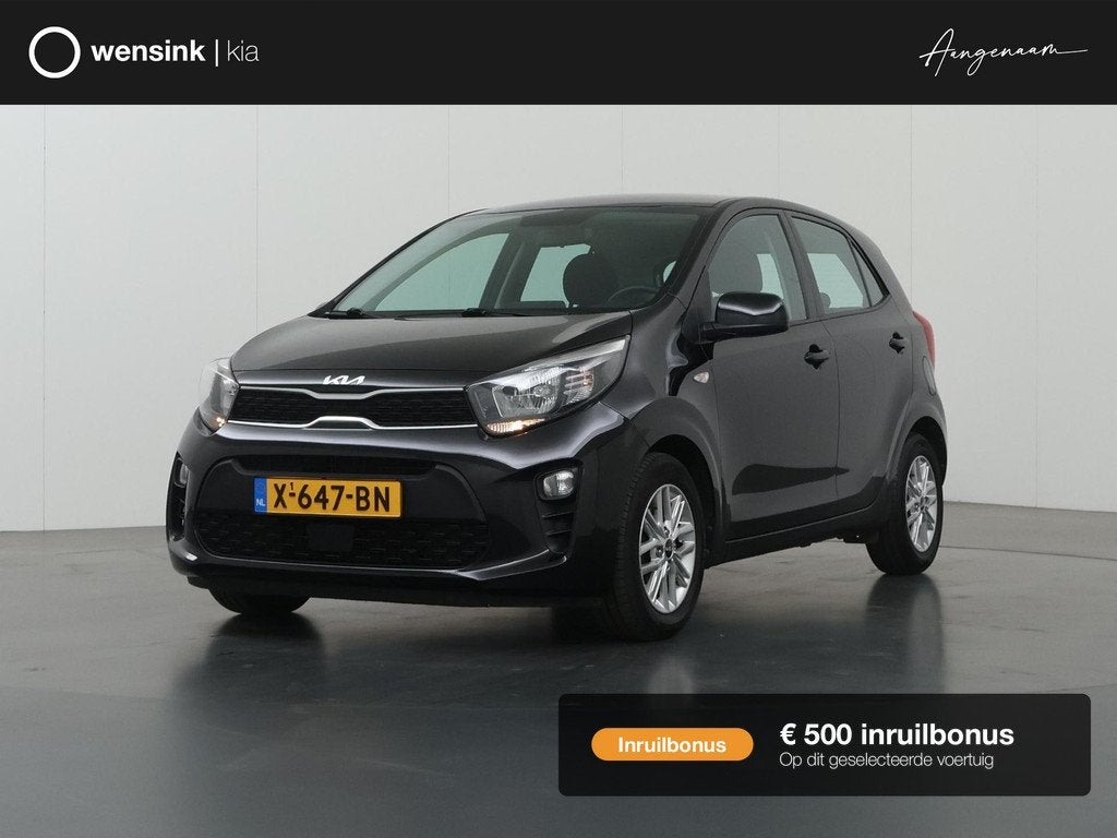Kia Picanto 1.0 DPi DynamicLine | Parkeercamera | Bluetooth, Auto's, Kia, Voorwielaandrijving, Stof, Gebruikt, 4 stoelen
