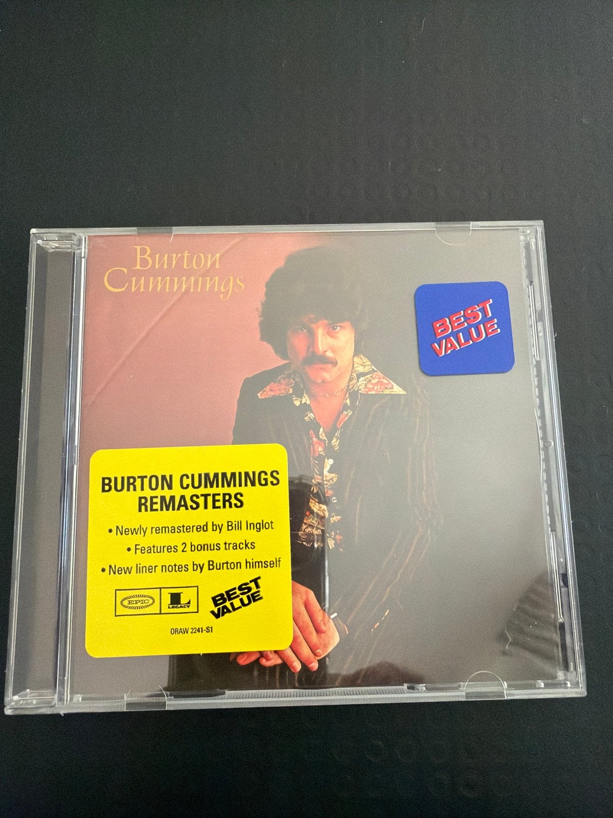 Burton Cummings Remasters met bonustracks, Ophalen of Verzenden, Nieuw in verpakking, Album, Met bonustracks