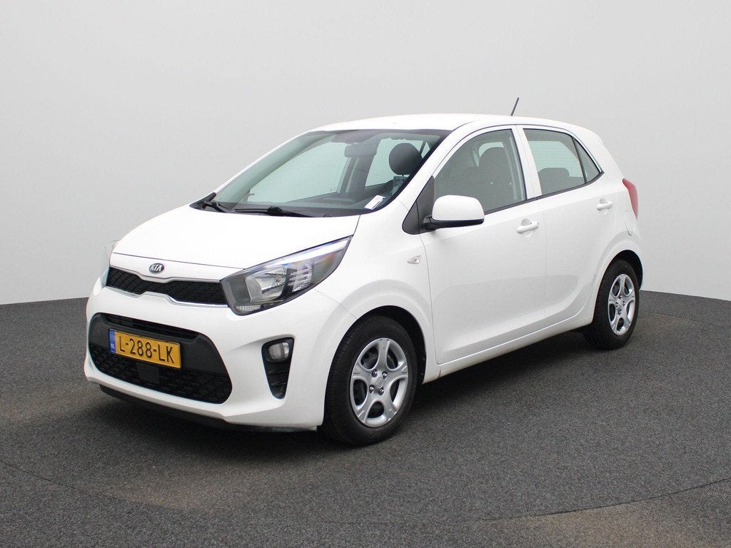 Kia Picanto 1.0 DPi ComfortLine | Airco | Cruise Control Aud, Gebruikt, 4 stoelen, Wit, Origineel Nederlands