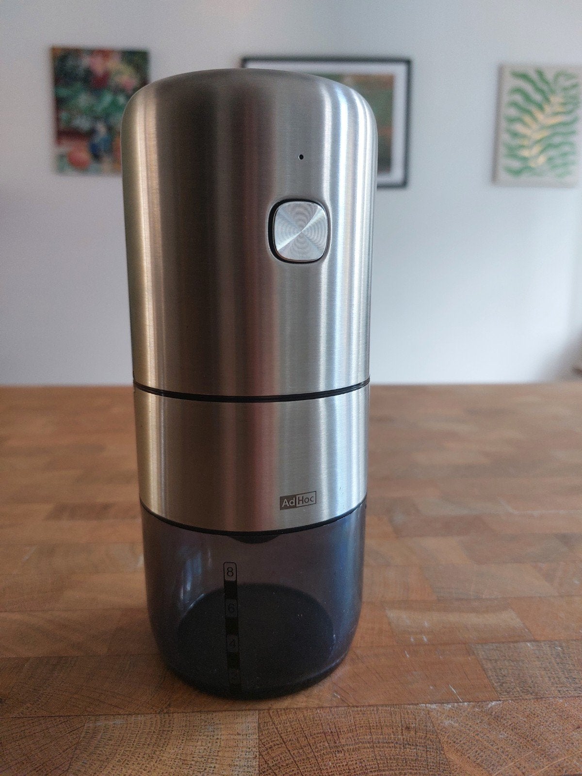 AdHoc Koffiemolen - Roestvrij staal - Automatic, Ophalen, Overige modellen, Koffiebonen, Zo goed als nieuw