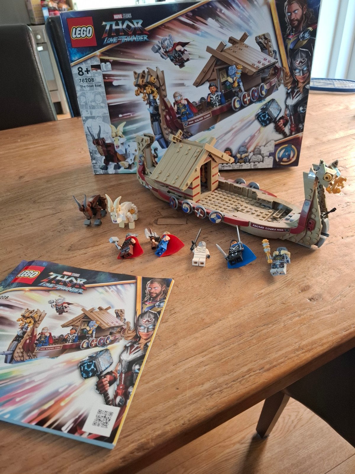 LEGO Marvel Super Heroes 76208 The Goat Boat, Ophalen, Gebruikt, Marvel, Inclusief extra onderdelen