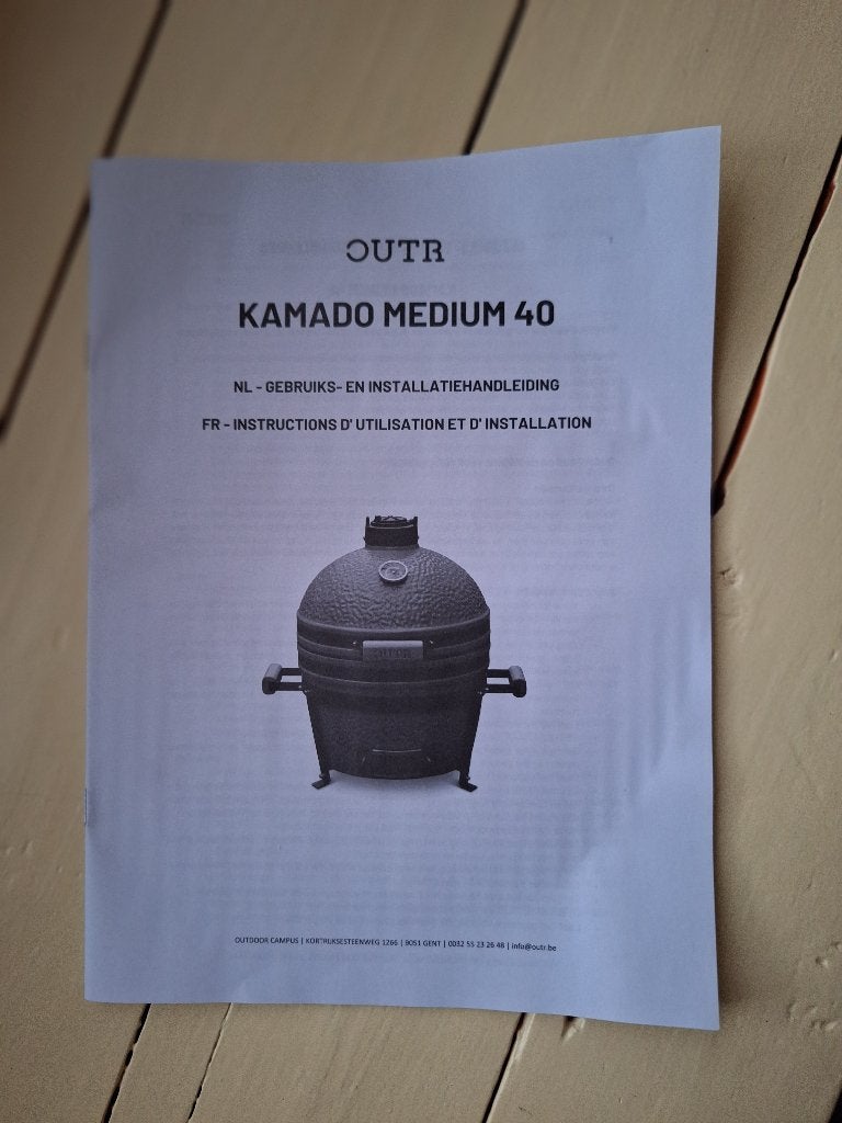 Kamado Medium 40, Ophalen, Nieuw, Camado