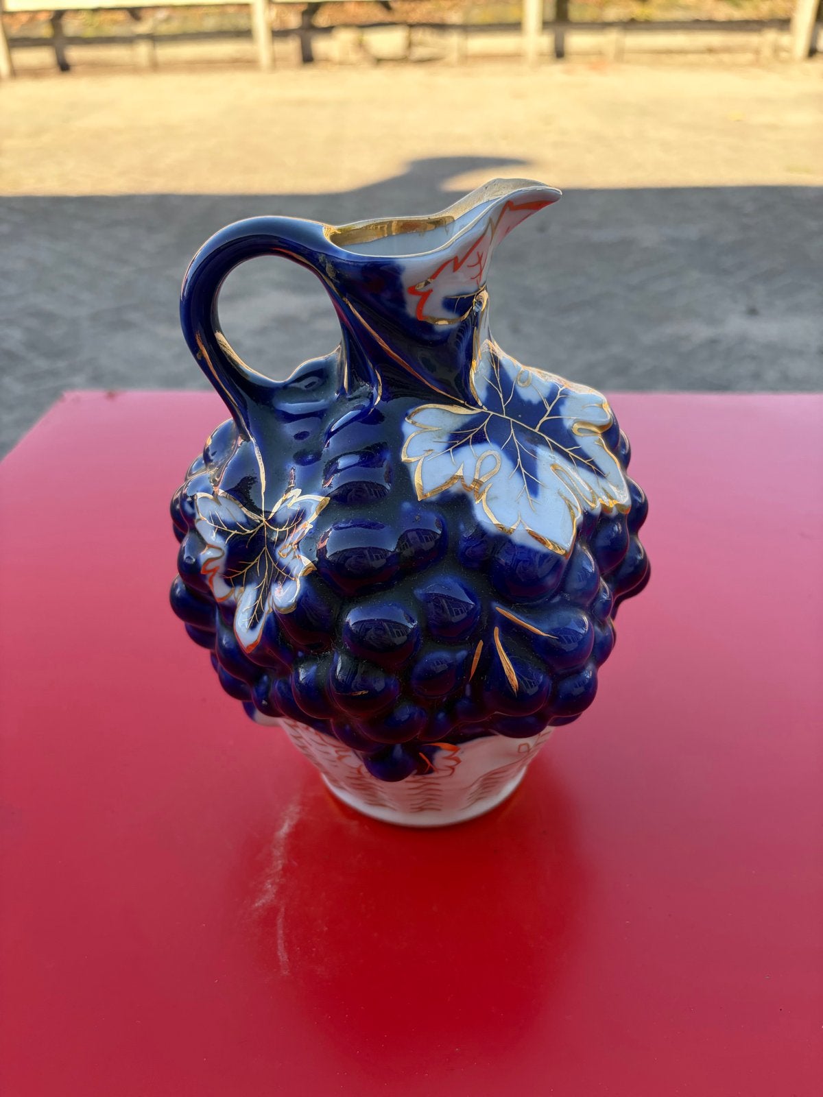 Vintage Wijnkan Druiventros Design - Made in USSR, Ophalen of Verzenden