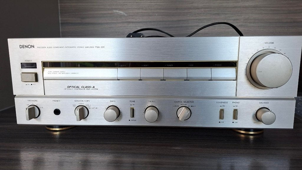 Denon PMA-920 Geïntegreerde Versterker, Audio, Tv en Foto, Ophalen, Gebruikt, Denon, 60 tot 120 watt