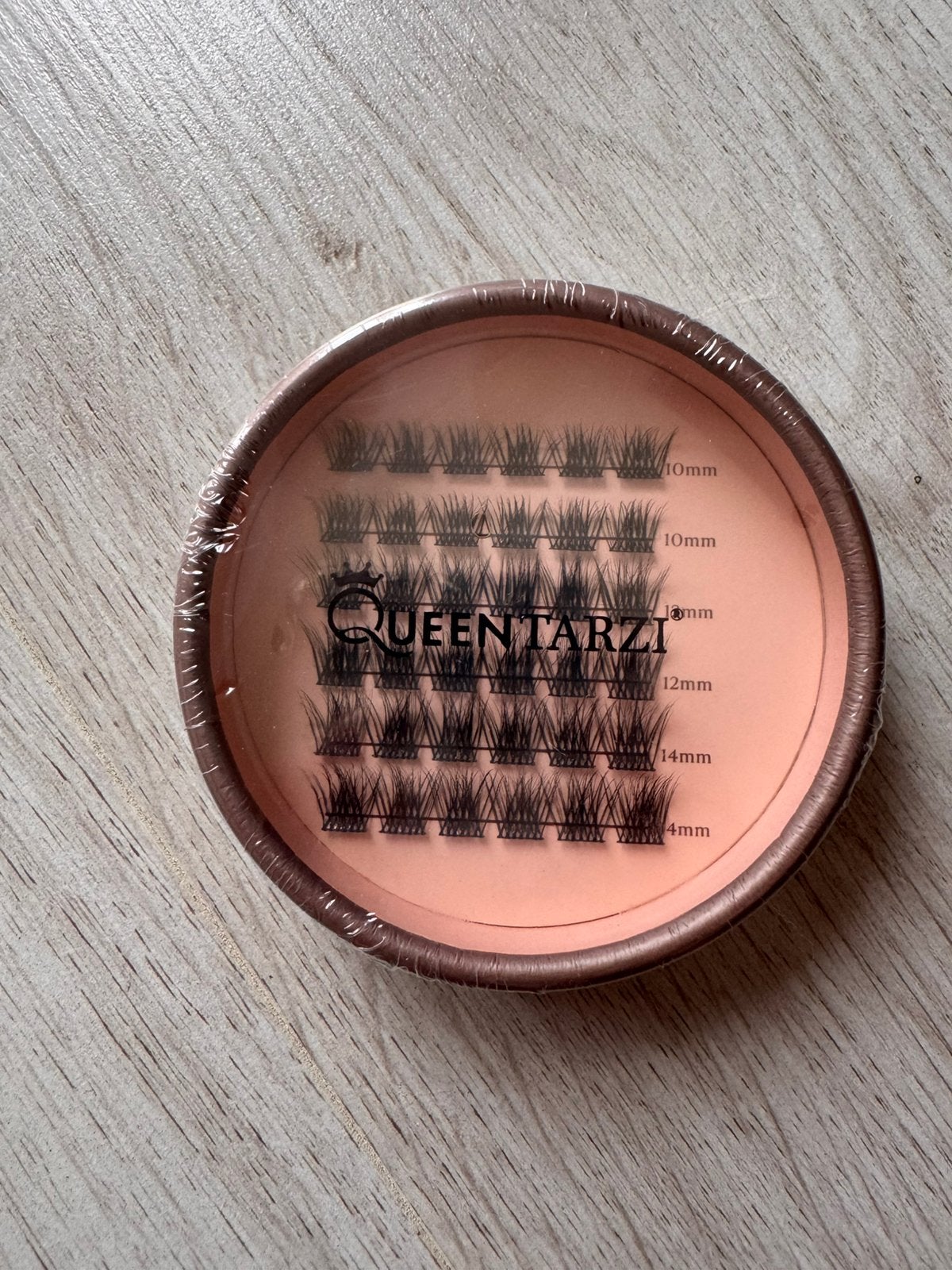 Nieuw Queentarzi bundle 1 wimperstukjes, Ogen, Zwart, Nieuw, Ophalen of Verzenden