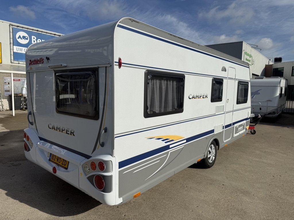 Dethleffs Camper 510 TK +mover+voortent, Caravans en Kamperen, Overige typen, Standaardzit, Schokbreker, Bedrijf