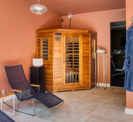 Infrarood sauna makkelijk demonteerbaar, Ophalen, Gebruikt, Infrarood, Complete sauna