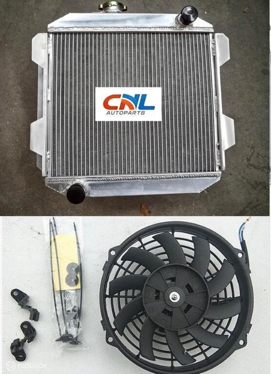 Radiateur + fan Ford Capri 2.8 MK3 1981-87 manual radiator